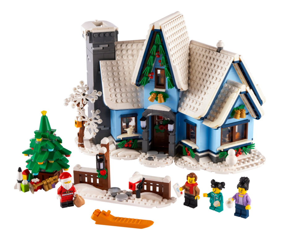 christmas visit lego