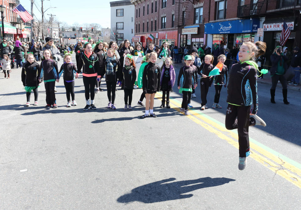 Scenes from the 64th annual Yonkers St. Patrick's Day Parade along McLean Avenue in the city, March 23, 2019. 