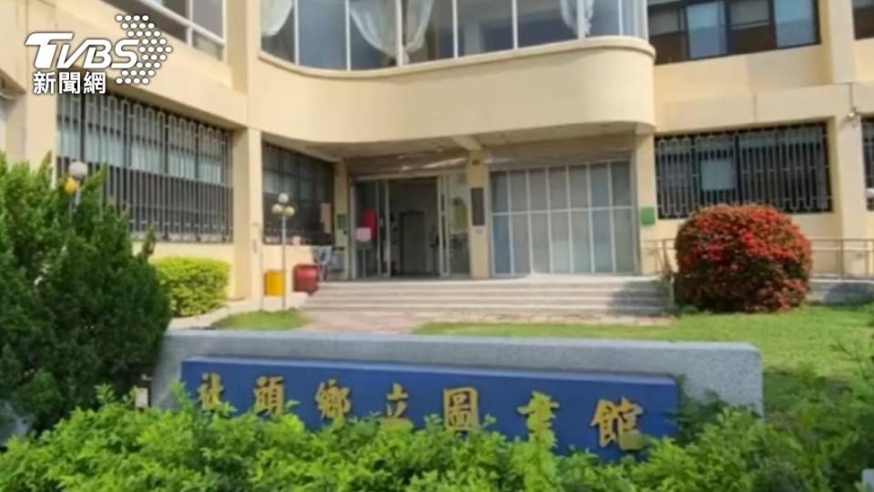 攻擊徐巧芯網路IP在彰化社頭鄉公所圖書館。（圖／TVBS）