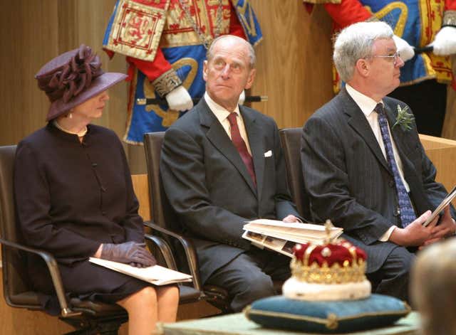 Duke of Edinburgh in Scottish Parliament