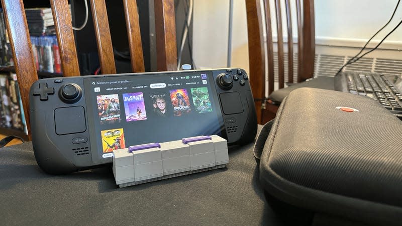 If you want to be extra efficient with your Steam Deck, you’ll also want a dock of some sort so you can plug in a mouse and keyboard. - Photo: Kyle Barr / Gizmodo