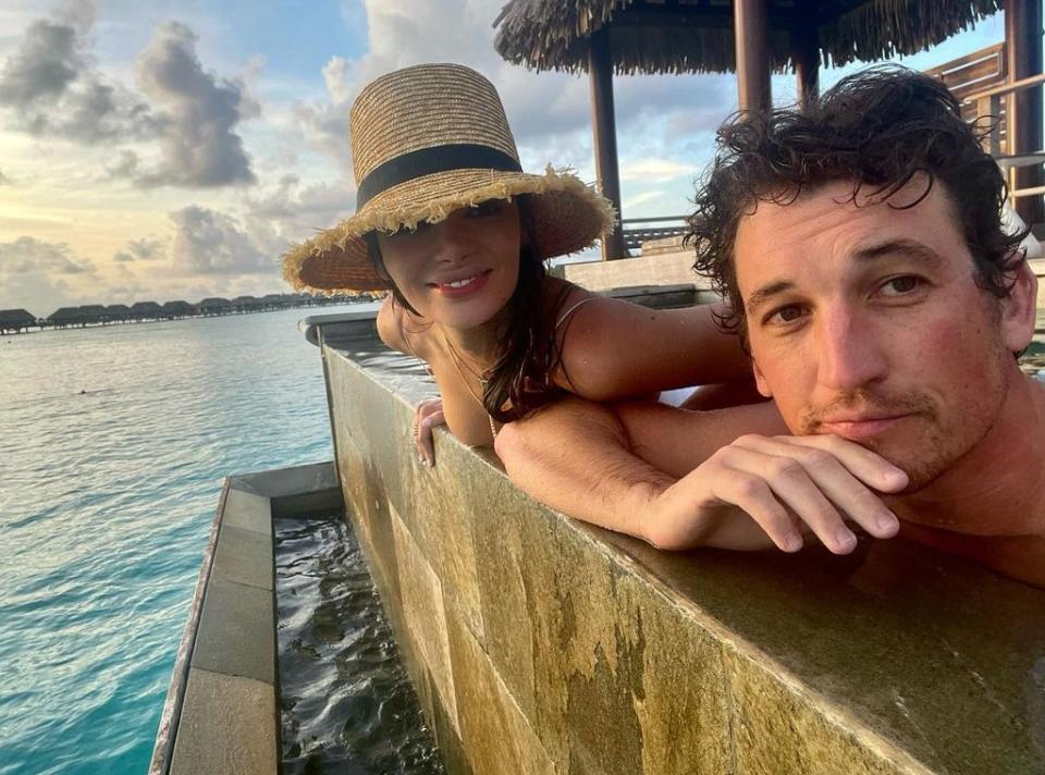 Miles Teller and Keleigh Sperry, Instagram