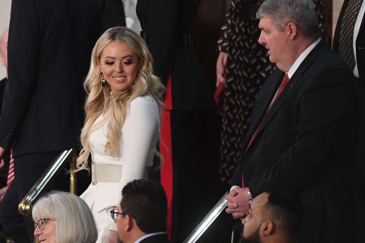 Tiffany Trump at the State of the Union address on Tuesday night. (Photo: Saul Loeb/AFP/Getty Images)