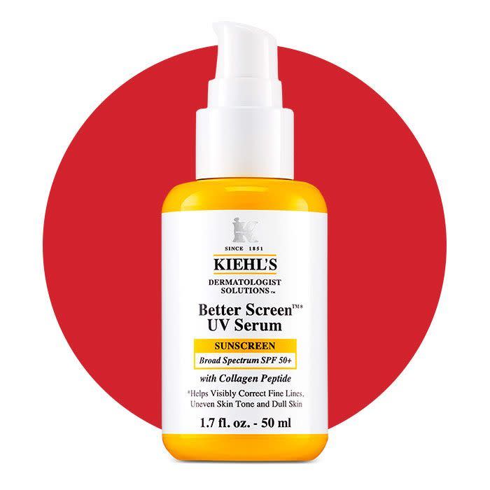 <p><a href="https://go.redirectingat.com?id=74968X1596630&url=https%3A%2F%2Fwww.kiehls.com%2Fskincare%2Ffacial-sunscreens%2Fbetter-screen%25E2%2584%25A2-uv-serum-spf-50-facial-sunscreen-with-collagen-peptide%2FWW0269KIE.html%3Fdwvar_WW0269KIE_size%3D50%2Bml&sref=https%3A%2F%2Fwww.menshealth.com%2Fgrooming%2Fa60646245%2Fmens-health-2024-grooming-awards%2F" rel="nofollow noopener" target="_blank" data-ylk="slk:Shop Now;elm:context_link;itc:0;sec:content-canvas" class="link rapid-noclick-resp">Shop Now</a></p><p>Better Screen UV Serum</p><p>$31.50</p>