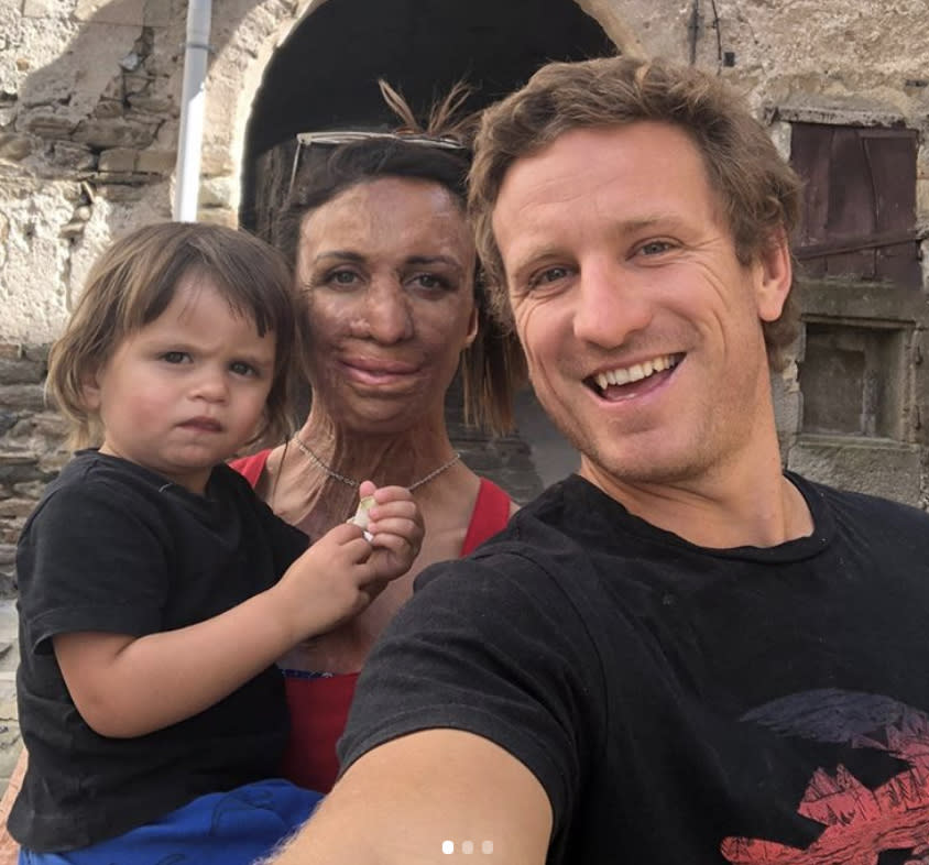 Turia, Michael and Hakavai will be welcoming a new addition to their family. photo: Instagram/turiapitt