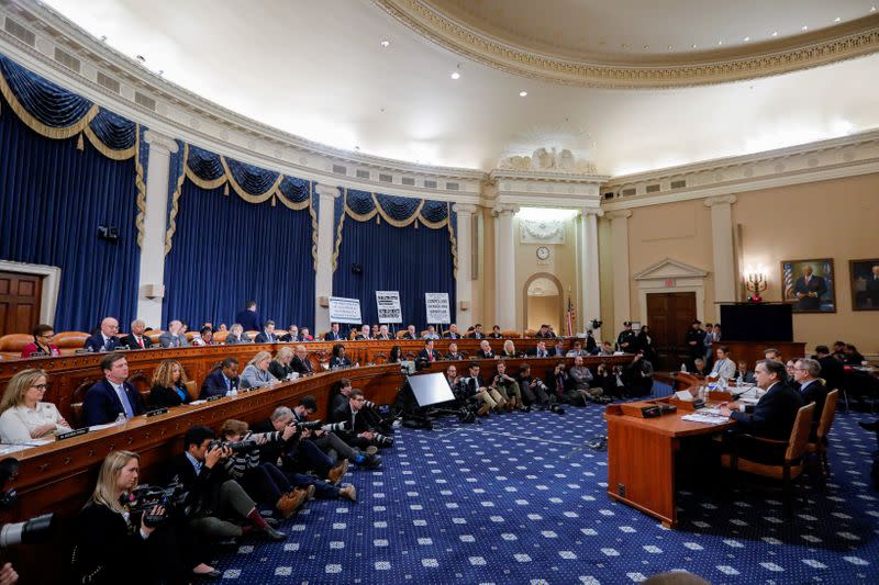 House Judiciary Committee holds hearing on the Trump impeachment Inquiry on Capitol Hill in Washington