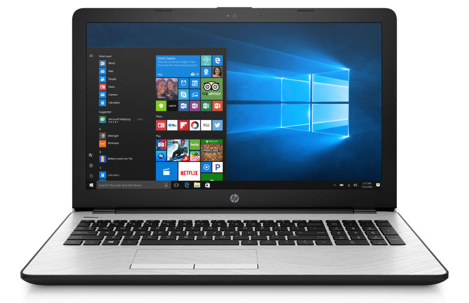 The HD 15 is the most powerful laptop in this roundup. (Photo: Walmart)