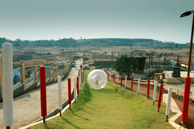 Zorbing In Lonavala