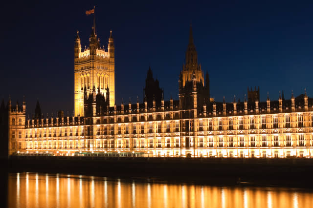 the houses of parliament...