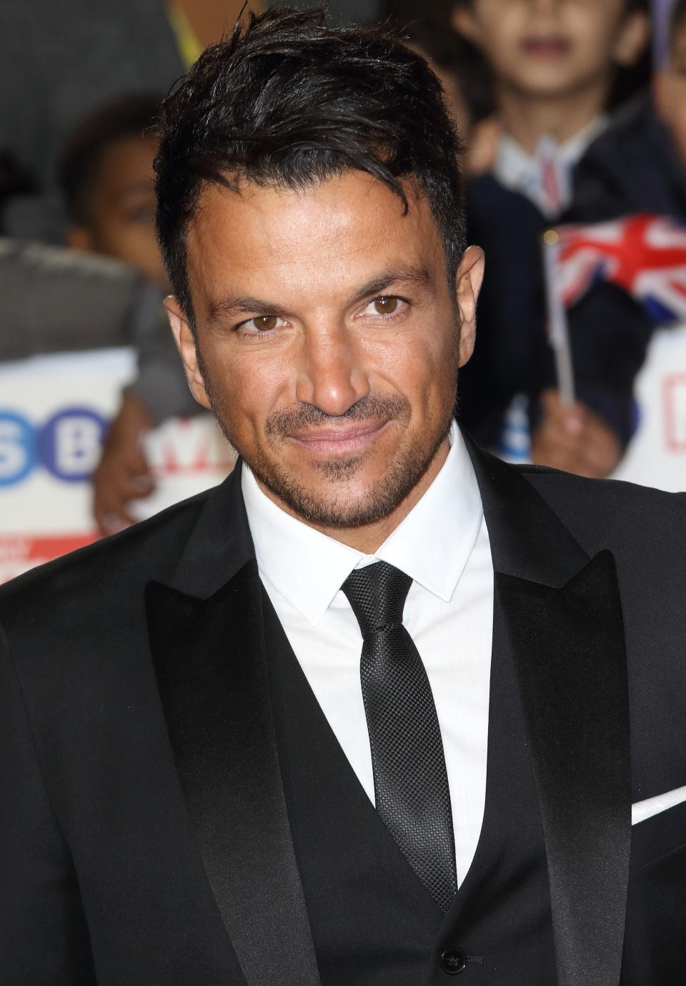 Peter Andre on the red carpet at The Daily Mirror Pride of Britain Awards, in partnership with TSB, at the Grosvenor House Hotel, Park Lane. (Photo by Keith Mayhew / SOPA Images/Sipa USA)