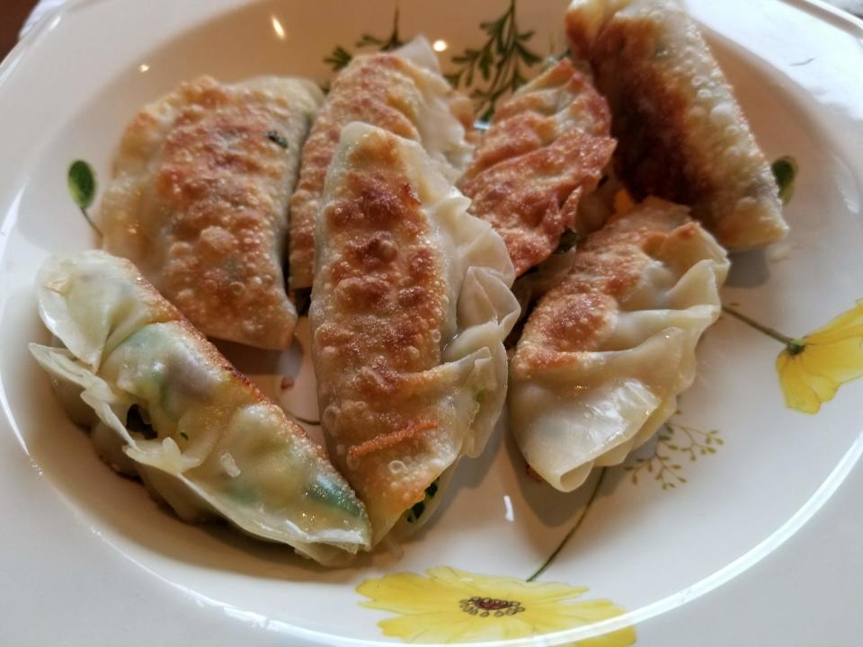Dumplings are considered good luck food on Chinese New Year.