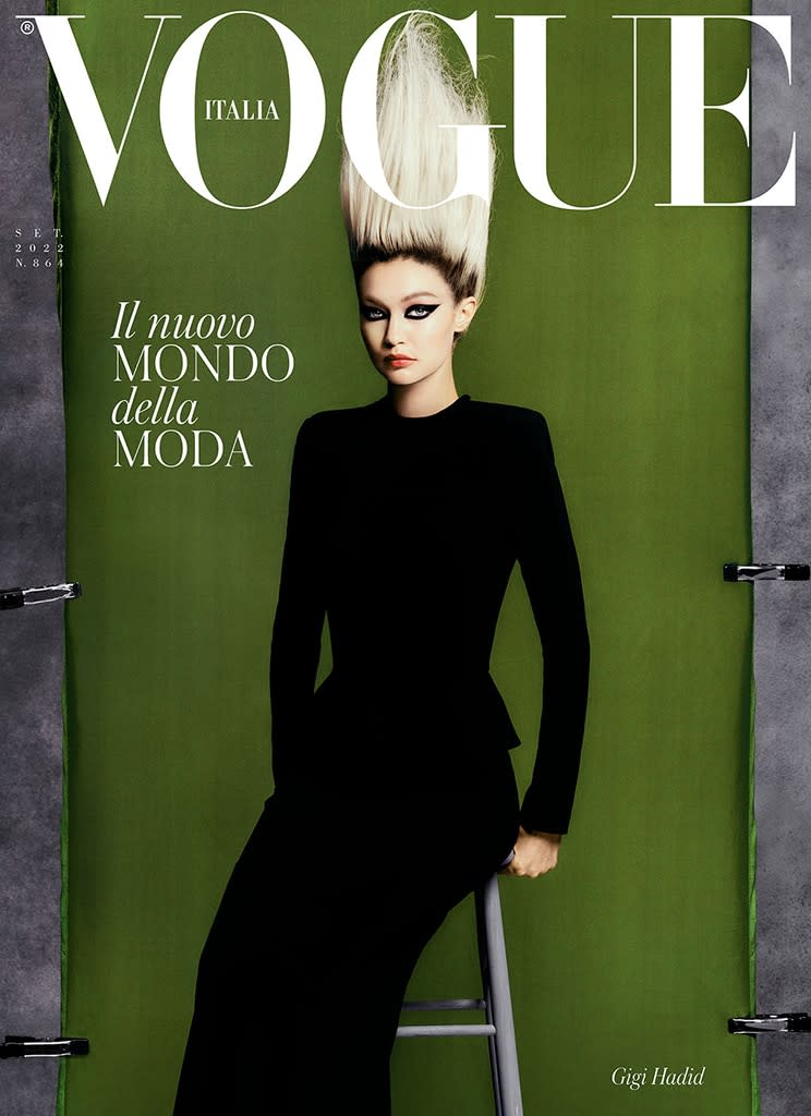 Gigi Hadid, Vogue Italia, Cover