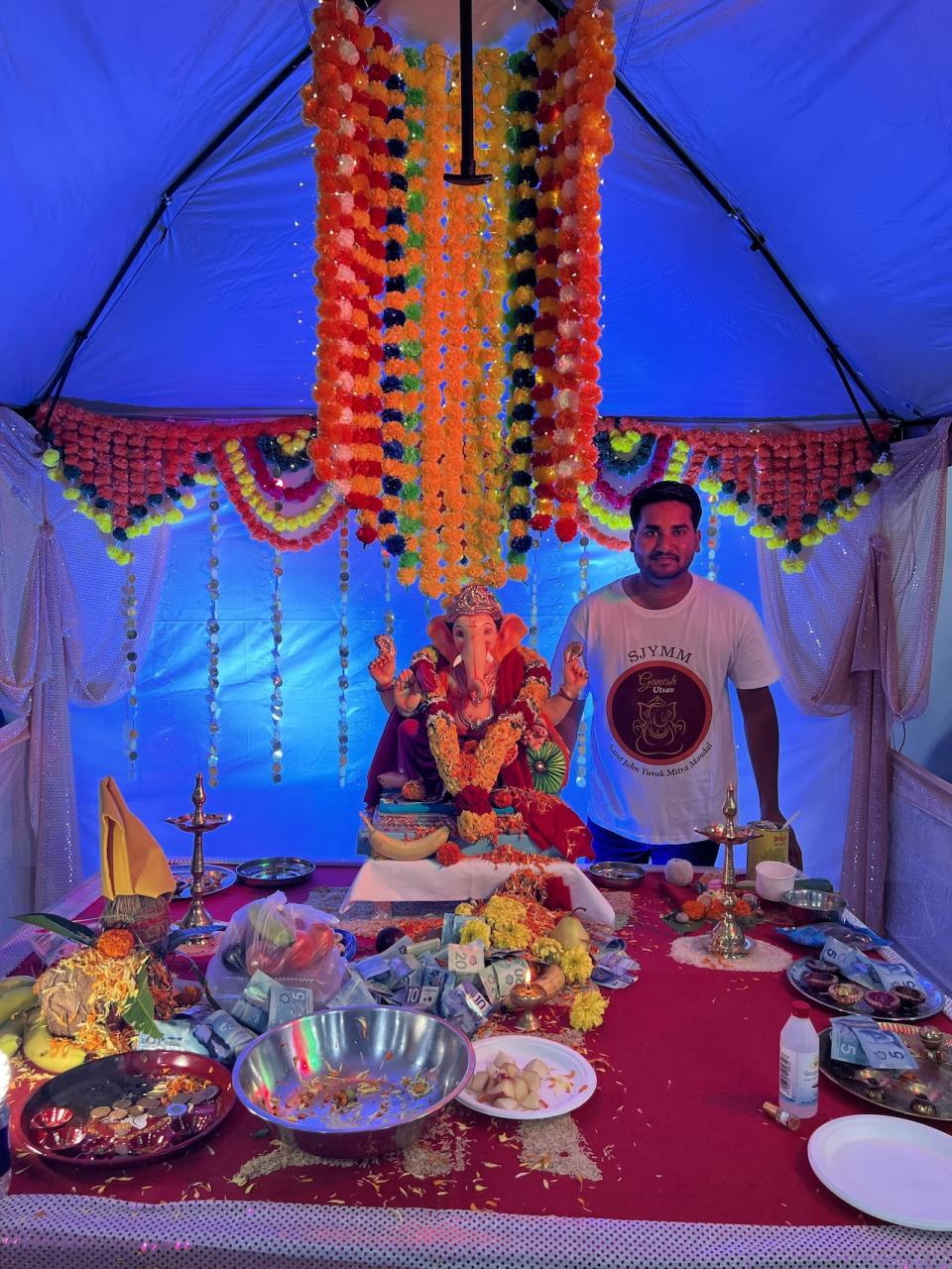 Jeentendra Singh has celebrated this festival since his childhood in Mumbai. He and his friends started Saint John Yuvak Mitra Mandal as a way to help Indian newcomers feel at home and build community in Saint John. 