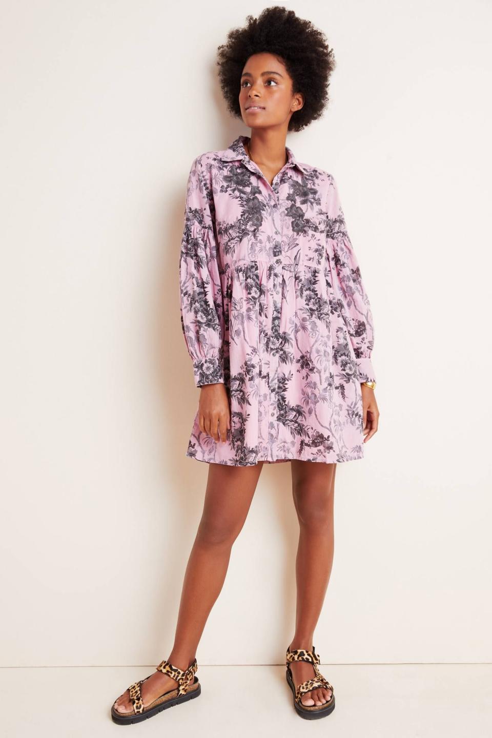 Lavinia Embroidered Shirtdress