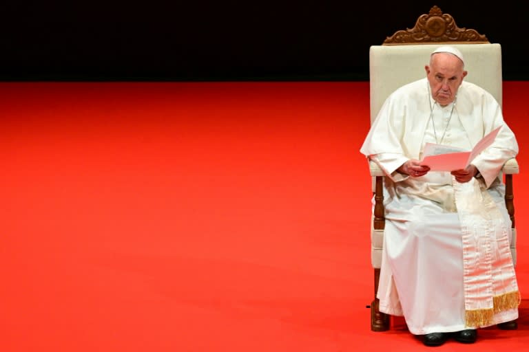 Pope Francis visited Singapore on the last stop of a four-nation Asia-Pacific trip aimed at boosting the Catholic Church's standing in the world's most populous region (Tiziana FABI)