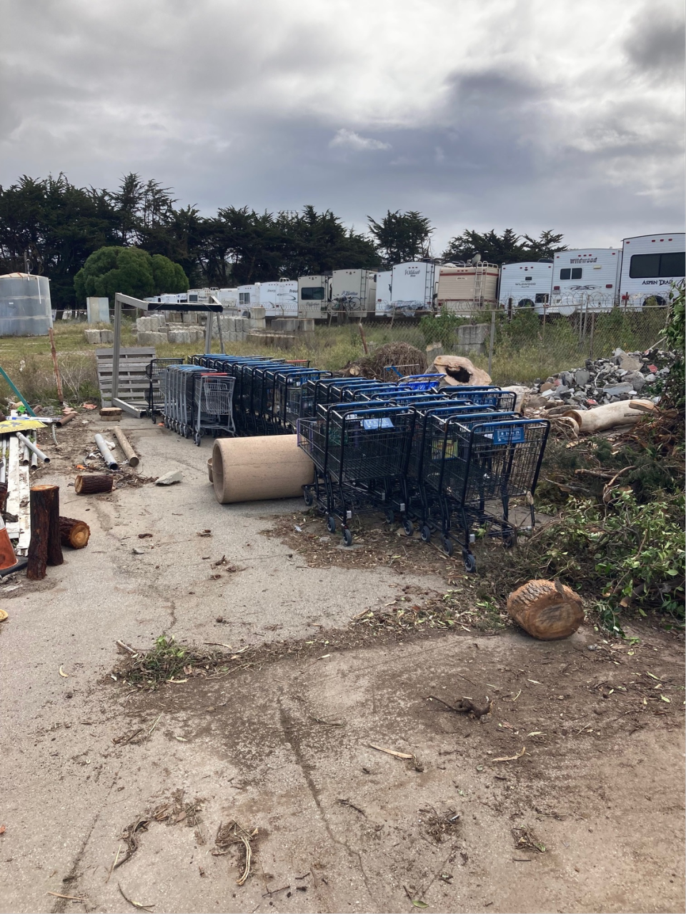 The Morro Bay Public Works Department had collected about 50 abandoned shopping carts in the city as of November 2023.