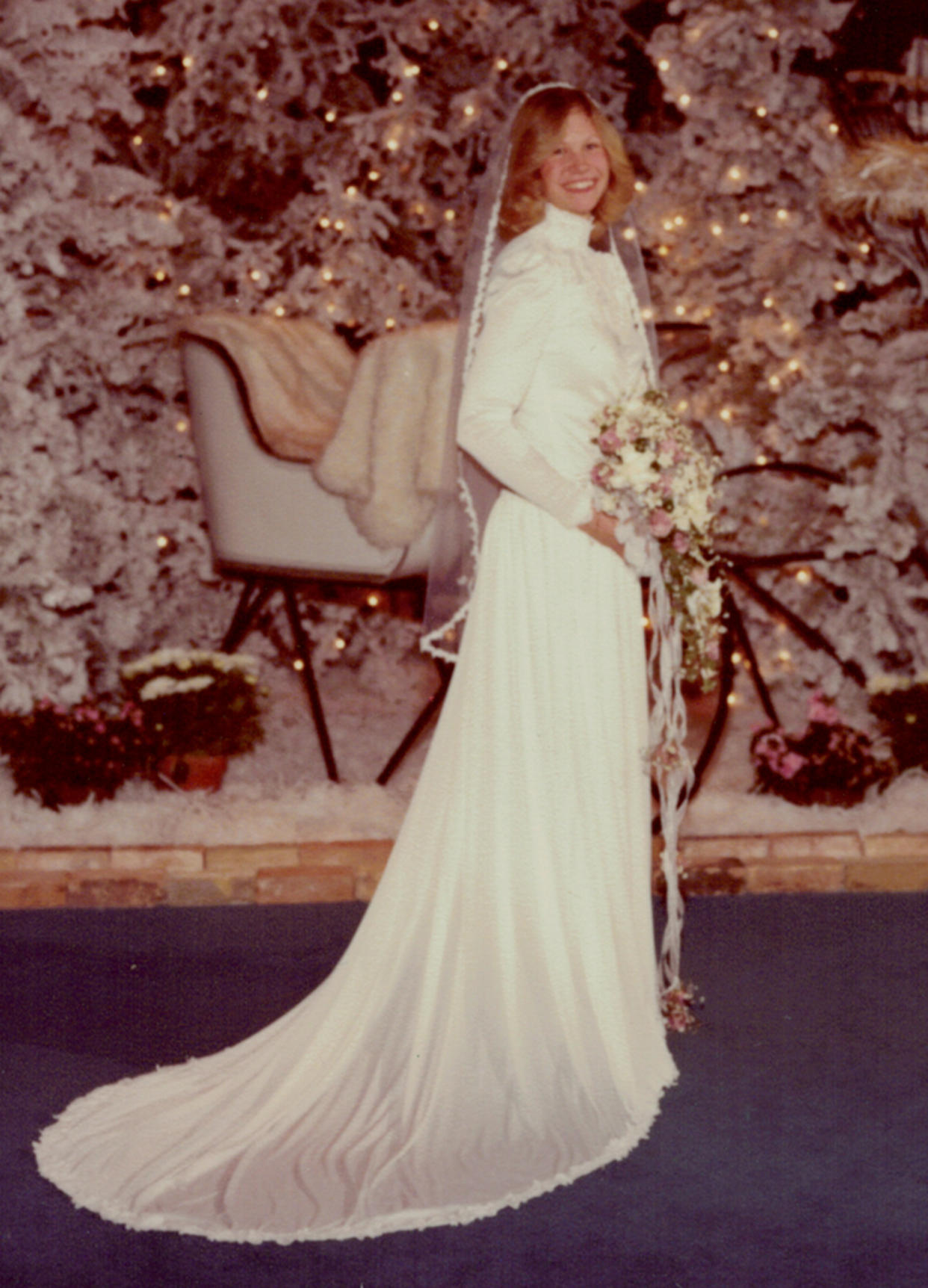 A photo from my first wedding, at age 20.  (Courtesy Diana Ragsdale)