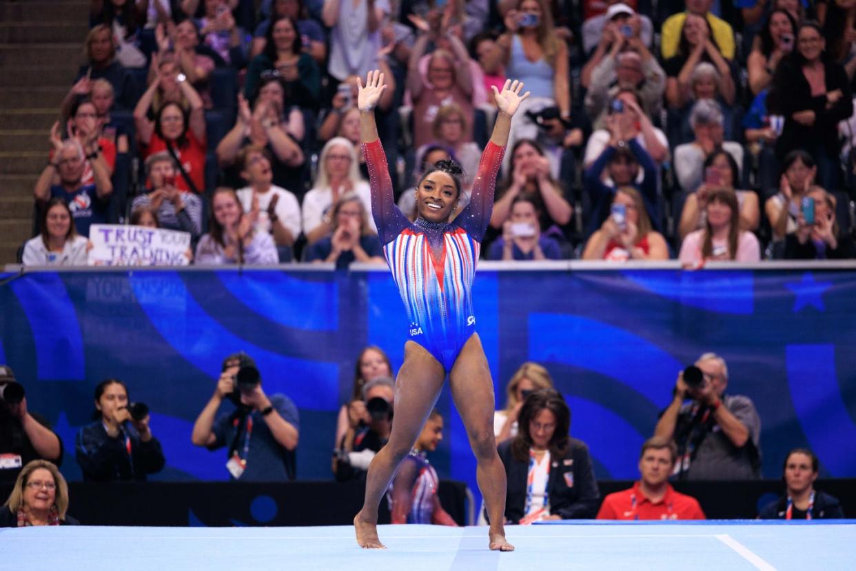 us olympic gymnastics trials women's day 2