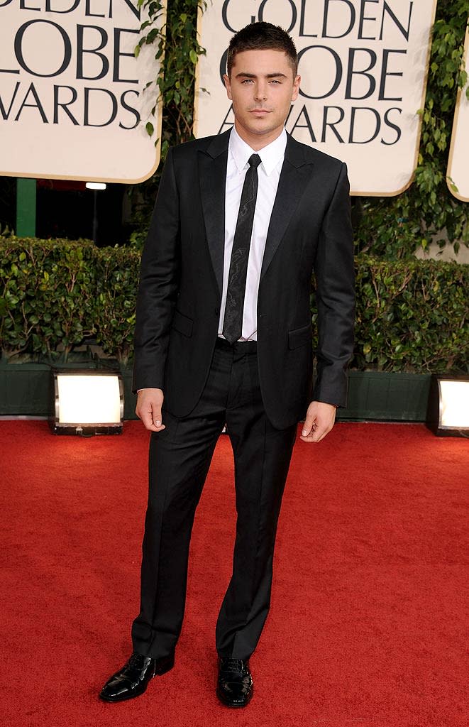 Zac Efron Golden Globe Awards