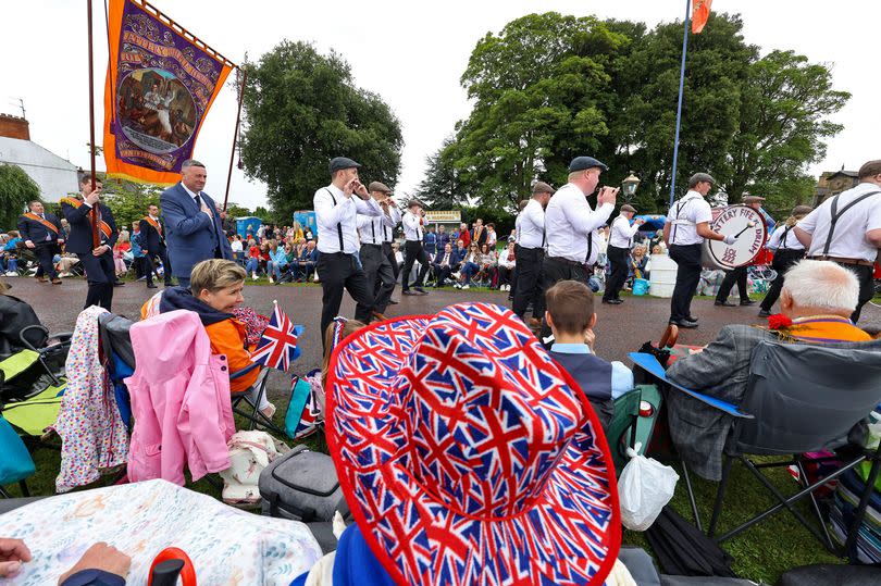 Lurgan Twelfth parade. -Credit:Justin Kernoghan