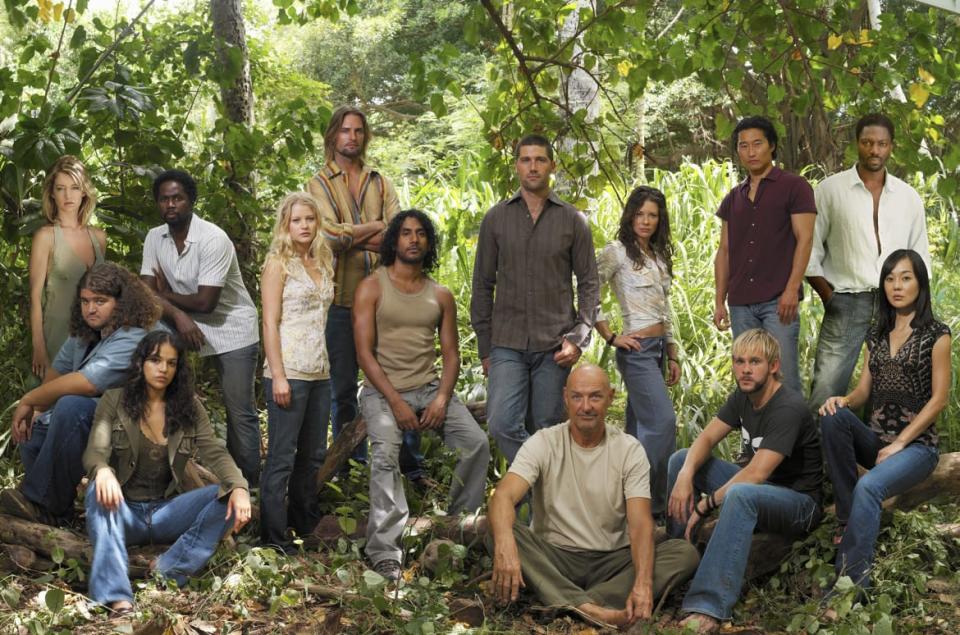 The cast of ABC's Lost.