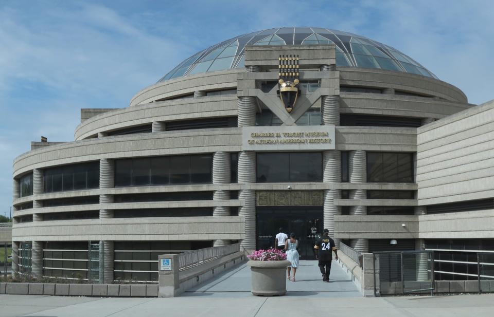 Exterior of the Charles H. Wright Museum of African American History Thursday, June 22, 2023.  