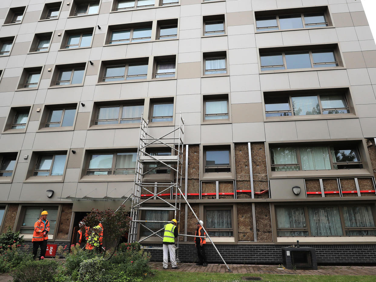 A further 460 social housing blocks are set to be tested but fears were growing that the true figure of unsafe blocks could be far higher, with private residential high rises also affected: PA