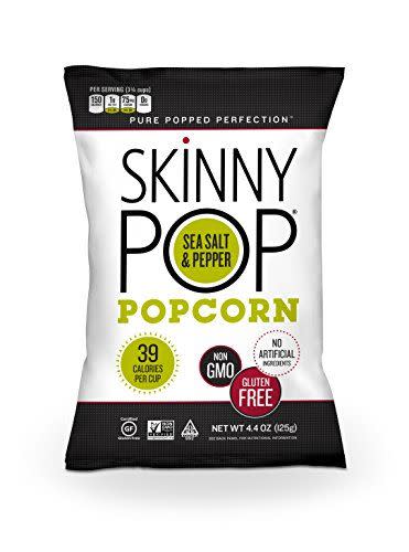 Sea Salt & Pepper Popped Popcorn