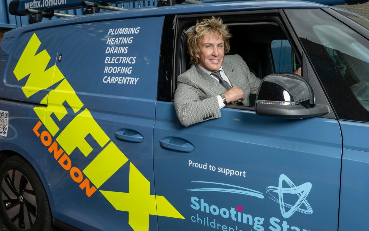 Charlie Mullins at his new venture WEFIX