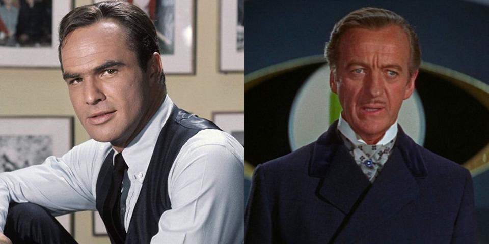 Burt Reynolds – James Bond (David Niven) in <i>James Bond</i>