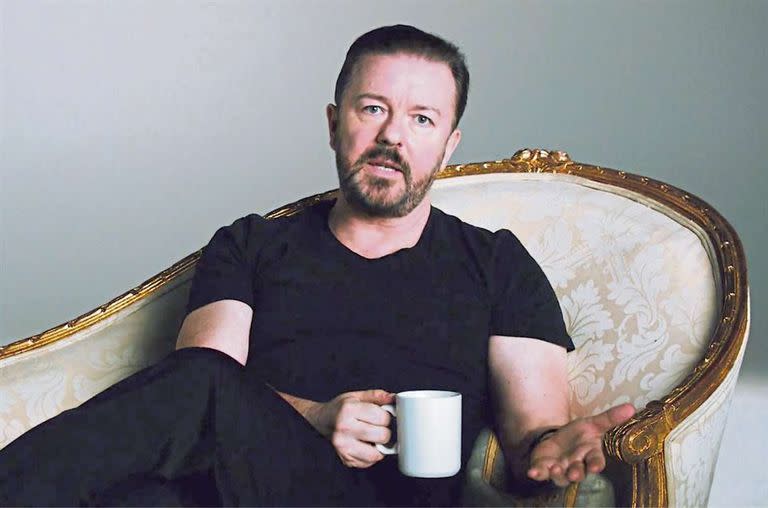 Ricky Gervais, en la serie de Netflix