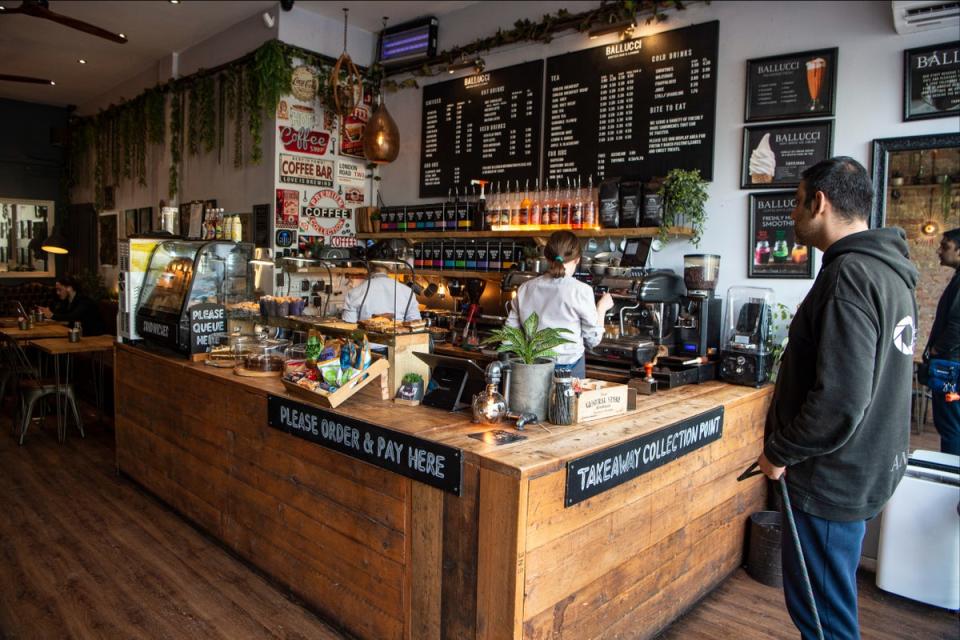 Roast with the most: Ballucci on London Road is a hit with coffee lovers (Daniel Hambury/Stella Pictures Ltd)