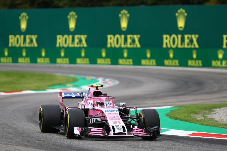 esteban ocon of france and sahara force india f1 team on