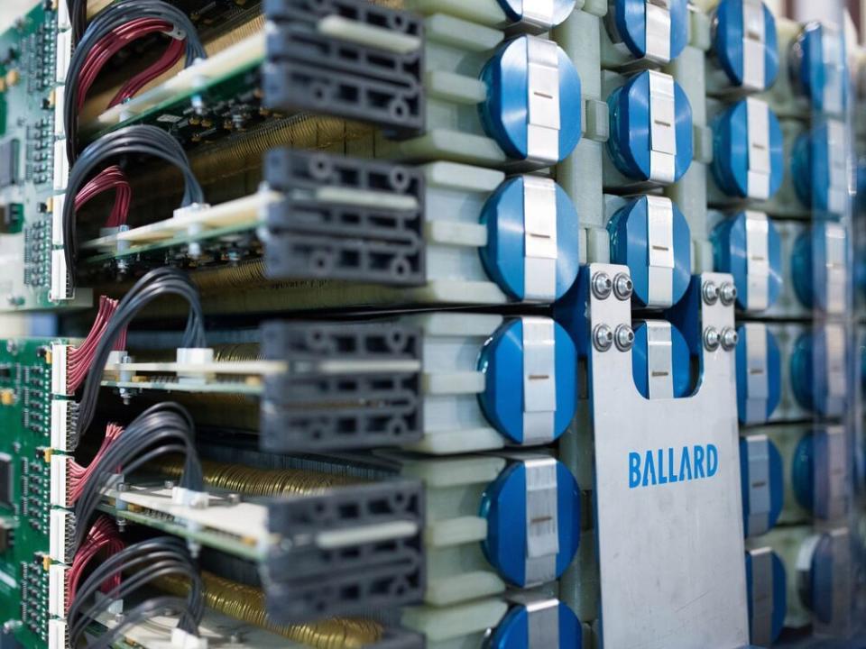 Operations Inside The Ballard Power Systems Inc. Facility