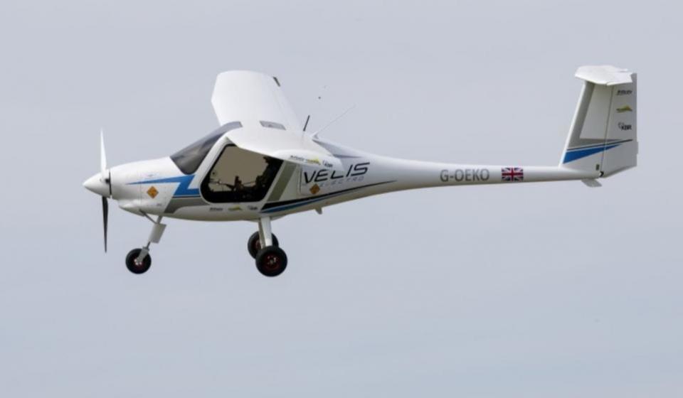 Eastern Daily Press: El avión eléctrico Pipistrel Velis Electro