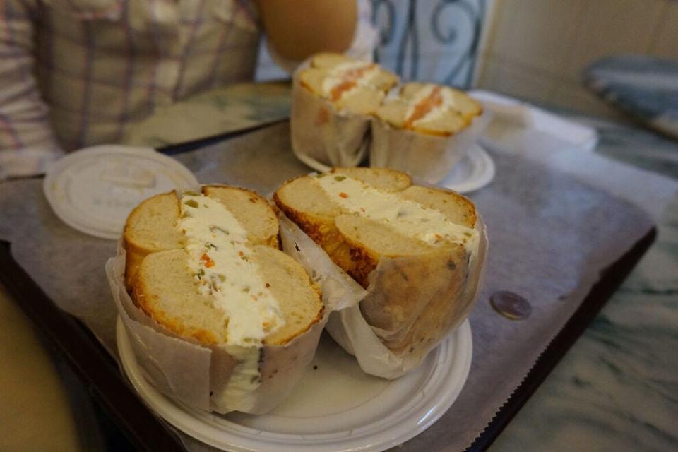 NYC bagels go heavy on the cream cheese