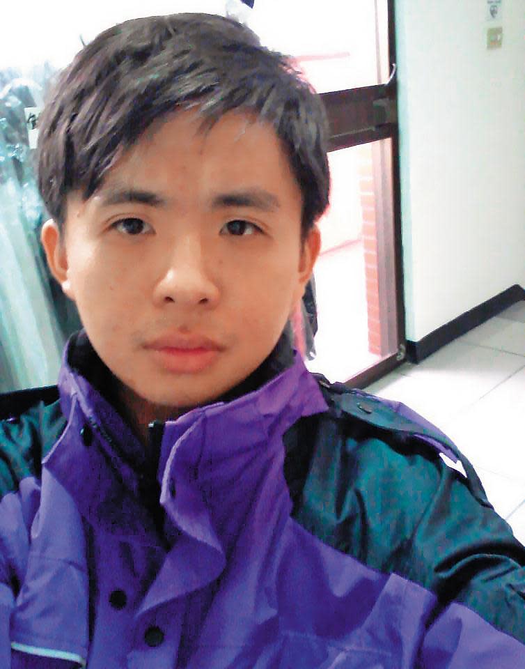 余佳昇，27歲，家中在台南經營電器行。（翻攝自臉書）