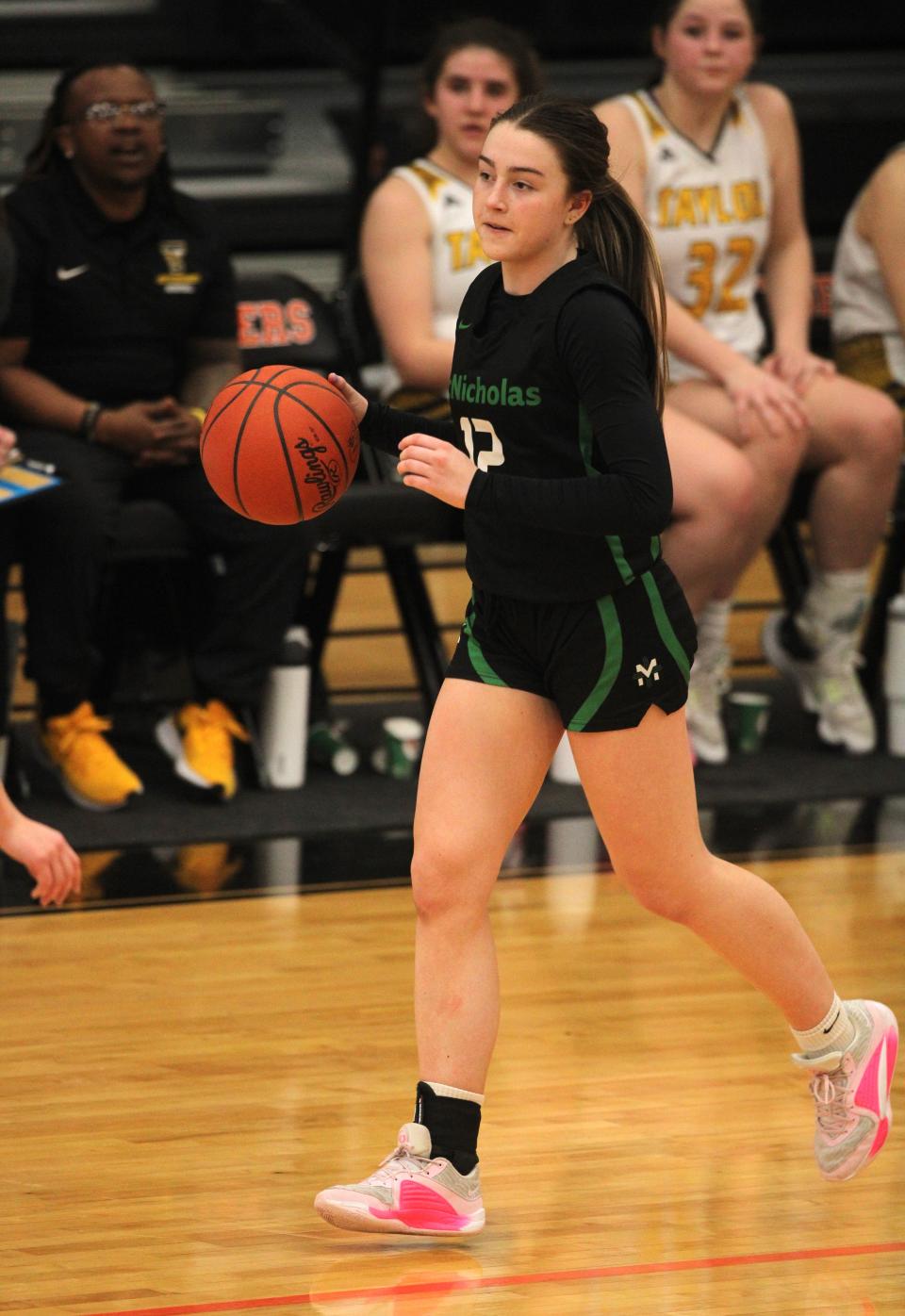McNicholas junior Mia Nienaber was named to the Southwest District Division II third team.