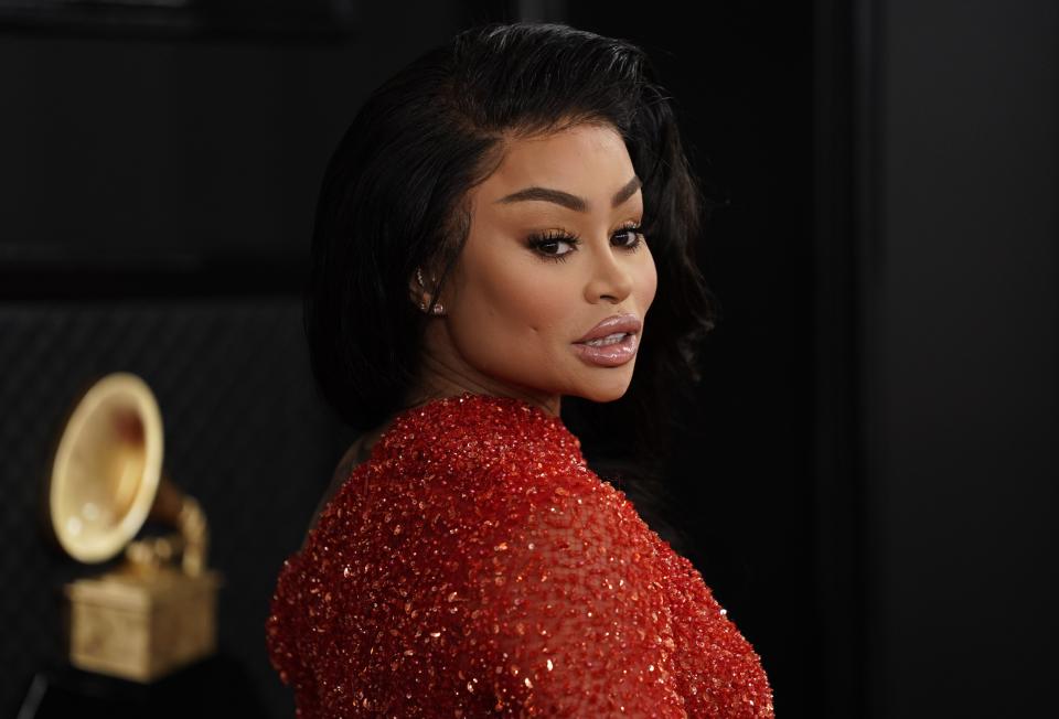 Blac Chyna's outburst about COVID-19 vaccinations captured on video.