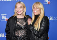 <p>Lilo and her mom looked happy and healthy on Wednesday in NYC. They stayed close at the DailyMail’s Unwrap the Holidays Party, featuring music by Flo Rida, at the Moxy Times Square hotel’s Magic Hour bar. (Photo: Slaven Vlasic/Getty Images for Daily Mail) </p>