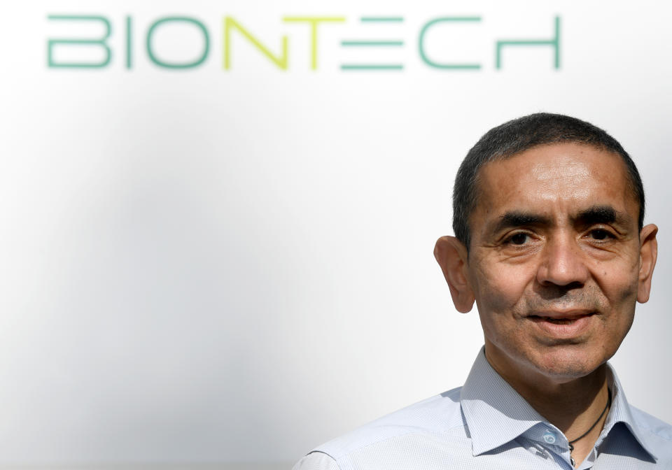 Ugur Sahin, CEO and co-founder of German biotech firm BioNTech. Photo: Fabian Bimmer/Reuters