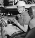 Carroll Shelby, U.S. Driver on Feb. 22, 1958 at Havana Grand Prix time trial in Havana, Cuba. (AP Photo)