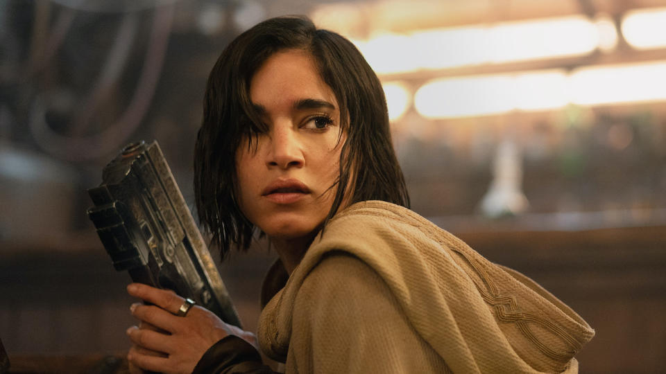 Sofia Boutella's Kora in Zack Snyder's Netflix movie Rebel Moon