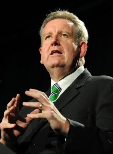 "Since the start of this year, 74 arrests state-wide in relation to firearm offences, 147 weapons seized and 21,500 rounds of ammunition. I have great confidence in the New South Wales police," said New South Wales state Premier Barry O'Farrell (pictured in 2011)