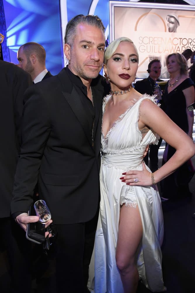 Christian Carino and Lady Gaga