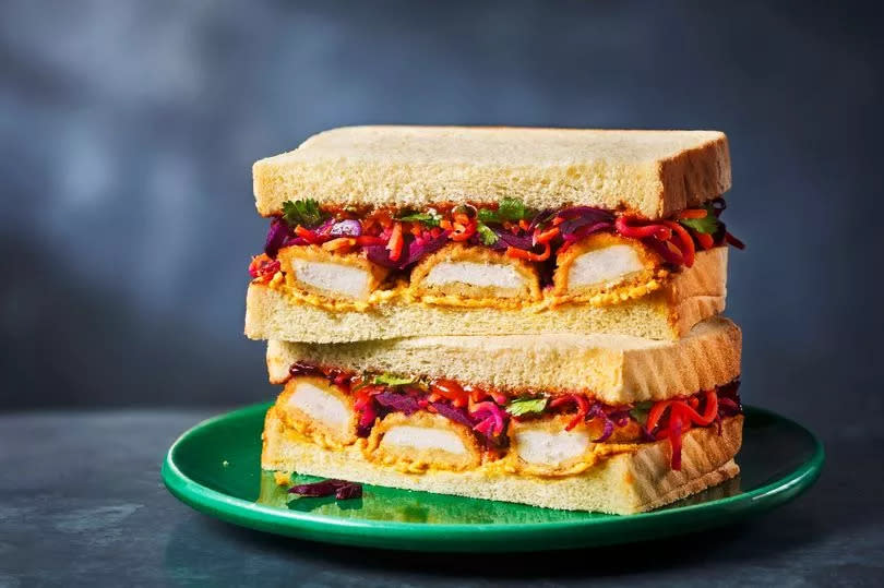 The impressive Katsu sandwich -Credit:M&S
