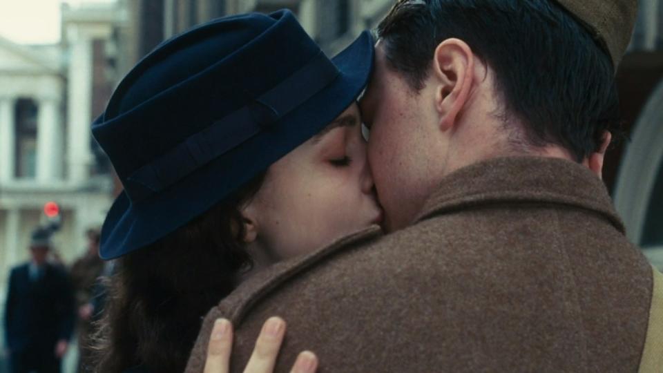 Keira Knightley and James McAvoy in Atonement