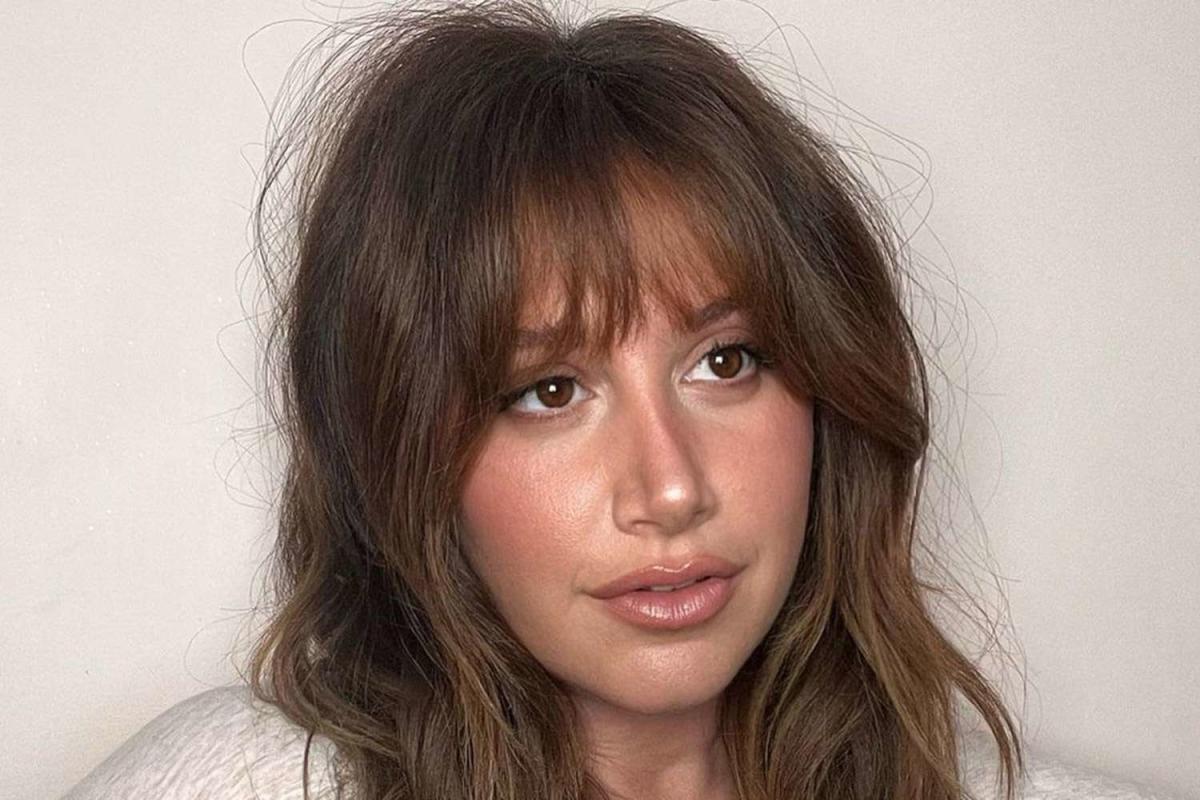 Ashley Tisdale Shows Off Her New 'French Girl' Inspired Curtain Bangs — See  Her Summer Style!