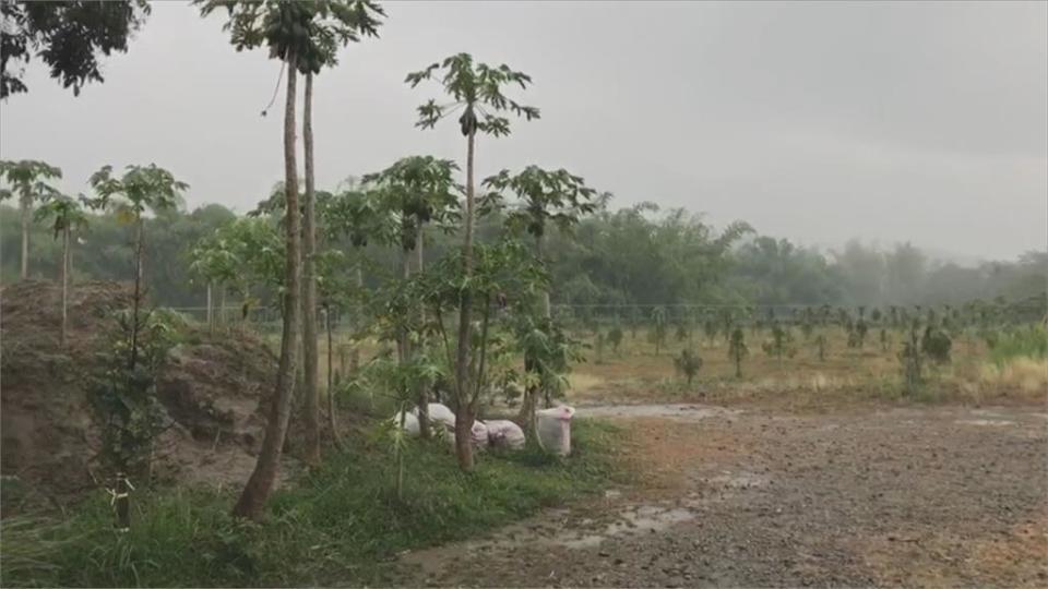 南部出現間歇性雨勢！屏東瑪家累積40毫米