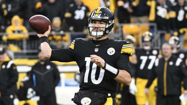 Trubisky starts at QB for Steelers with Kenny Pickett out